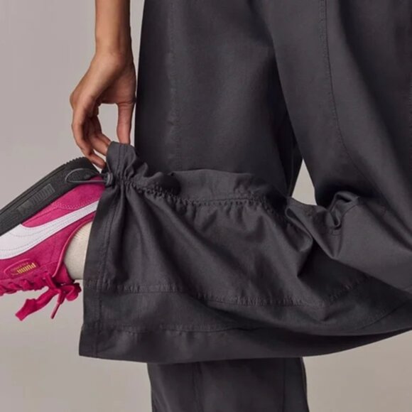 Anthropologie Daily Practice Ankle Pants Dark Grey M - Picture 3 of 11